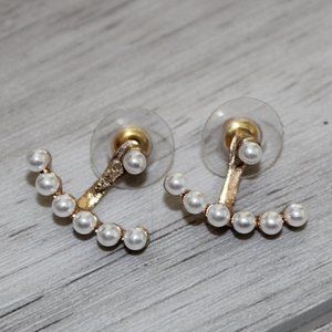 BaubleBar Pearl Arc Ear Jackets